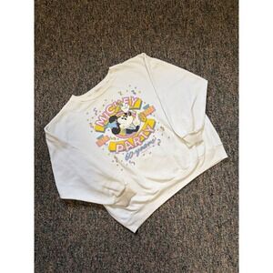 Vintage Mickey Mouse Party 60 Years Sweatshirt 1928 1988 Walt Disney‎ Crew Neck
